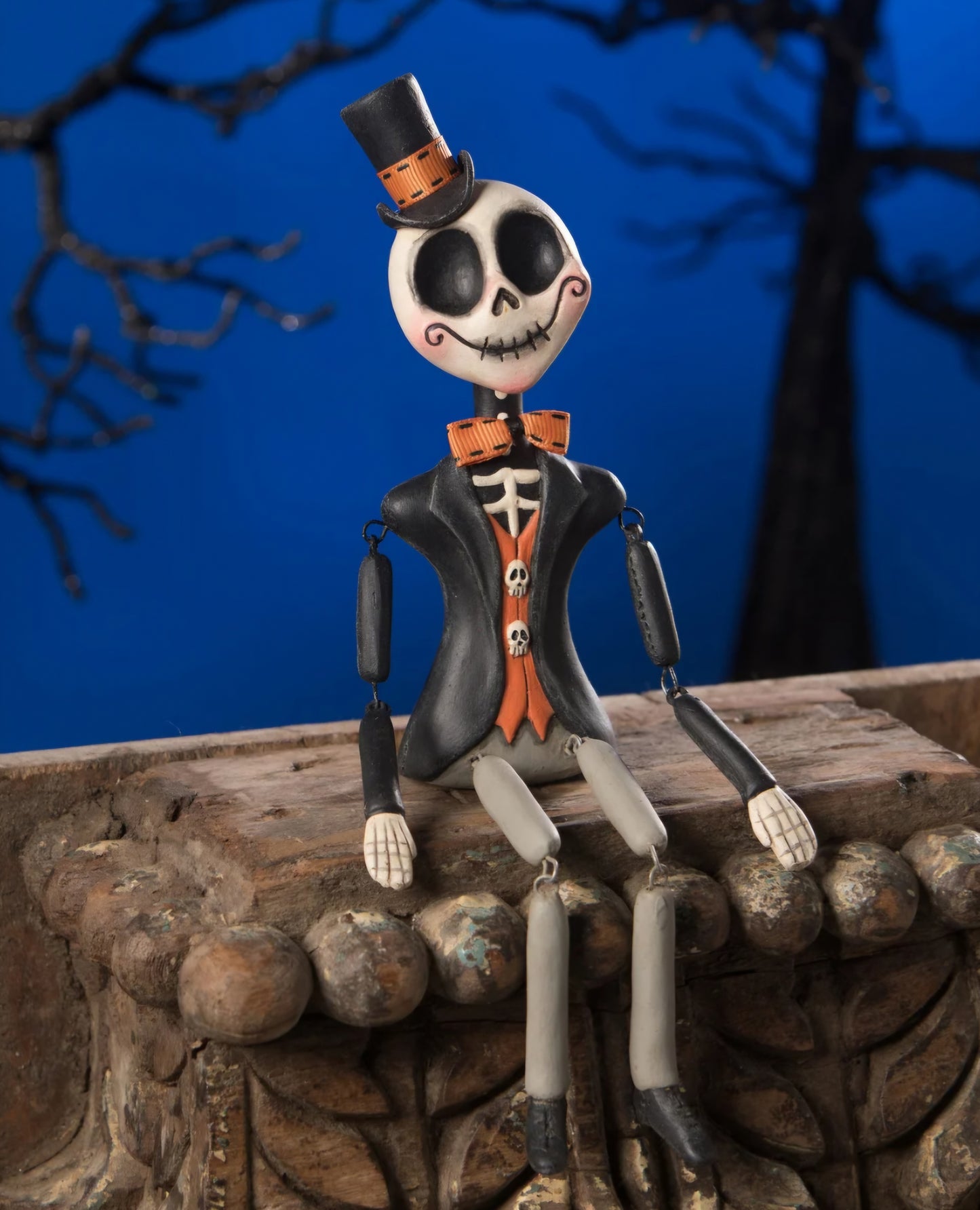 PRE ORDER Bethany Lowe Halloween Collectible Vincent Skullgrave