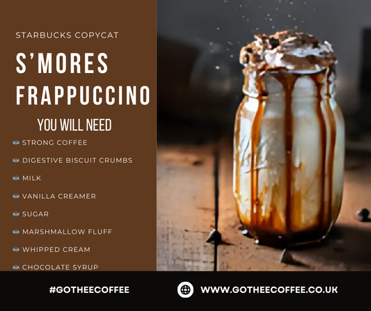 How to make a S'mores Frappuccino like Starbucks